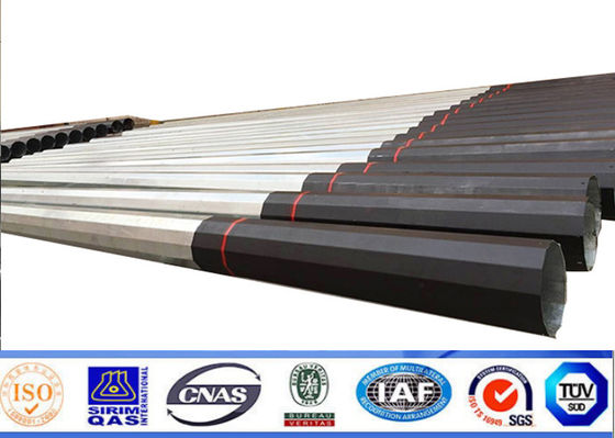 China 12m 1200 Dan Hot Dip Galvanized Utility Power Poles supplier