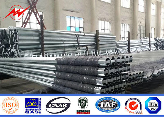 China EPC Contractor 132kv  Steel Tubular Electric Pole supplier