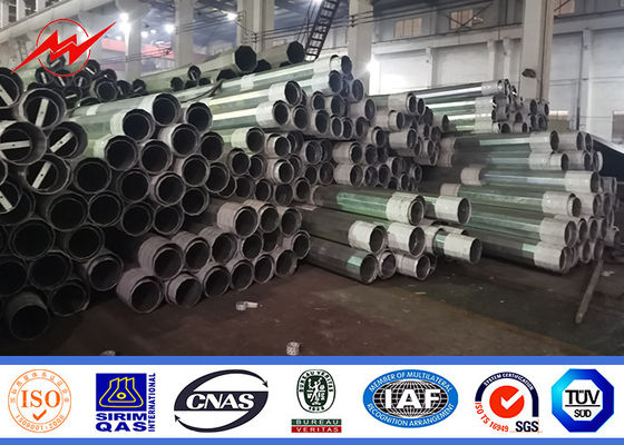 China Aws D1.1 Welding Distribution Steel Tubular Electric Pole 11m 350kg supplier