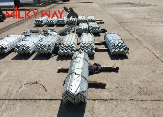 quality  Hot-Dip Galvanized Angle Steel for Power Transmission Towers factory