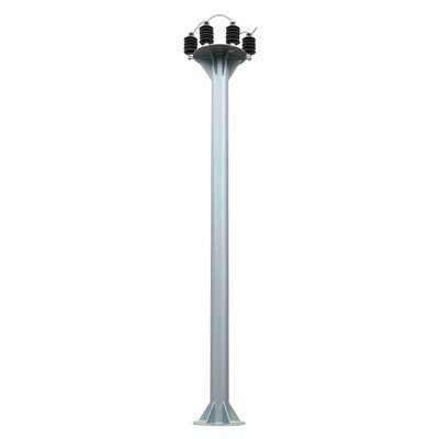 Quality  50 Steel Power Pole Providing 120 Kg Load Capacity and IP65 Protective Level Ideal for Outdoor Electrical Installations factory