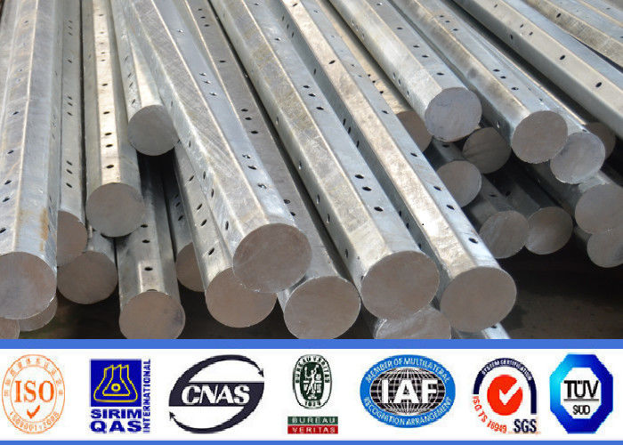 IP65 25ft 30ft 35ft 40ft Steel Power Pole