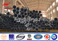 Customized Steel Tubular Pole For Overhead Project Power Transmission Poles Gr 65 11m 33kv supplier