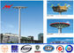 20m multisided galvanized High Mast Pole for sports center lighting supplier