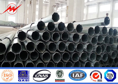 60ft Type Hs Ht Ngcp Standard Galvanized Steel Pole With 4-5mm Thickenss supplier