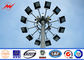 30m auto lifting system specification High Mast Pole with 400w HPS lights supplier