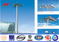 Polygonal HDG 50M High Mast Pole with Winch for Park Lighting supplier