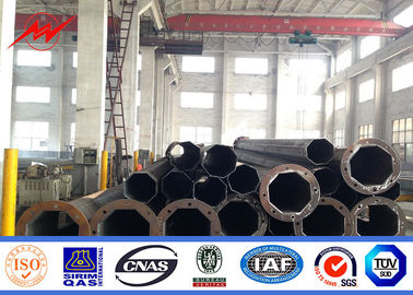 3mm 4mm Wall Thickness 9m 12m Electrical Power Pole For Telecommunication supplier