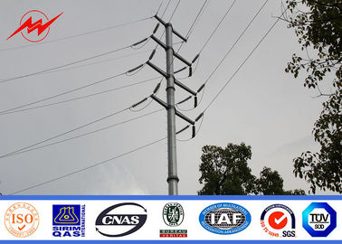 33kv transmission line Electrical Power Pole for steel pole tower supplier