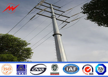 33kv transmission line Electrical Power Pole for steel pole tower supplier