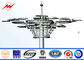 Outdoor folding power pole  High Mast Pole with lifting system supplier