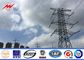 110 KV Polygonal High Voltage Galvanization Power Poles For Electrical Line supplier