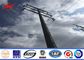 Polygonal Electrical Power Pole for 110KV Medium Voltage Transmission supplier
