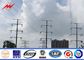 Medium Voltage Electrical Power Pole , Customized Transmission Line Poles supplier