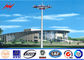 15M LED High Mast Light Pole Highway / Airport High Mast Lighting Pole ISO 9001 supplier