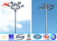 Polygonal 35M High Mast Pole For Stadium Lighting supplier