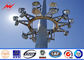 20 meters powder coating High Mast Pole including all lamps with auto rasing system supplier