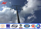 Conical 40ft 138kv Steel Utility Pole for electric transmission distribution line supplier