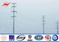 12sides 25ft 69kv Steel Utility Pole for Power Distribution structures with climbing rung supplier