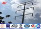 NGCP 8 Sides 50FT Steel Utility Pole for 69KV Electrical Power Distribution with AWS D1.1 Standard supplier