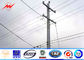 NGCP 8 Sides 50FT Steel Utility Pole for 69KV Electrical Power Distribution with AWS D1.1 Standard supplier
