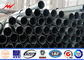 Q235 Steel Conical Transmission Steel Tubular Poles With ASTM A123 Galvanization supplier