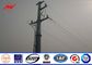 11M 300DaN Steel Utility Pole 3.5mm thickness Q345 material for 69kv 100meters Distribution Power supplier
