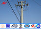 Conical 10M Steel Tubular Pole For 110kv Power Distribution Transmission Line supplier