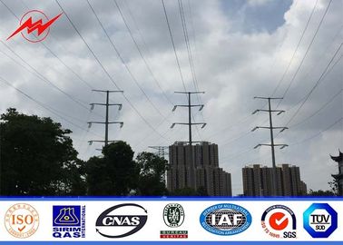 2m Planting Depth 13m Overall Height Tapered Electric Power Poles Transmission Power Line supplier