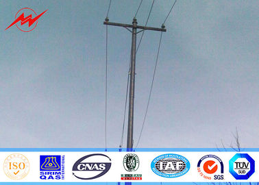 2m Planting Depth 13m Overall Height Tapered Electric Power Poles Transmission Power Line supplier