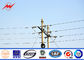 Electrical Transmission Towers 13m 2500dan Octagonal Single Circuit Electrical Utility Poles supplier