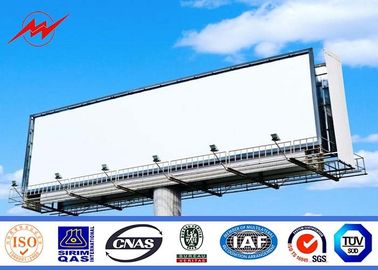 Exterior Street Advertising LED Display Billboard With Galvanization Anti - Static supplier