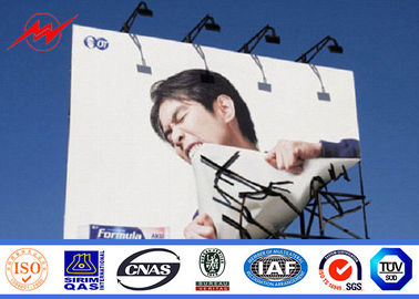 Exterior Street Advertising LED Display Billboard With Galvanization Anti - Static supplier