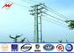 Anticorrosive Self Supporting Electrical Power Poles Polygona 50m Tubular Steel Pole supplier
