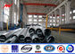 25FT Electrical Power Galvanized Steel Pole Against 8 Grade Earthquake supplier
