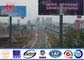 Waterproof Outdoor Billboard Advertising , Road LED Screen Billboard  DIP 346 supplier
