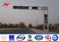 Safety Single Arm 5M Guiding LED Traffic Lights Signals For Highway supplier