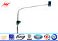 6m Single Bracket Galvanized Traffic Street Light Pole 3mm Thickness supplier