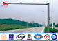 5m Powder Coating Gr50 LEDTraffic Light Signals , Driveway LED Stop Lights supplier