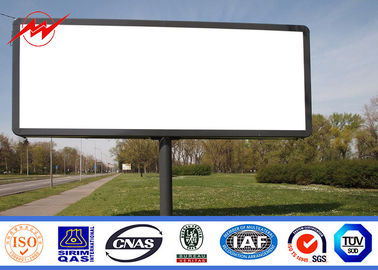 Multi Color Roadside Outdoor Billboard Advertising , Steel Structure Billboard supplier