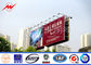 Multi Color Roadside Outdoor Billboard Advertising , Steel Structure Billboard supplier