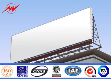 High Bright Steel Outdoor Billboard Advertising Structure Full Color Outside LED Billboard supplier