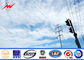 Galvanized Transmission Line Poles Electrical Power Pole 800 Dan supplier