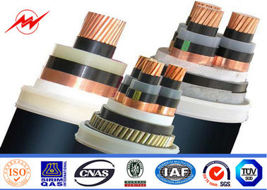 XLPE Insulated Steel Wire Armoured 11kv Power Cable 400/500mm² 90°C 110°C supplier