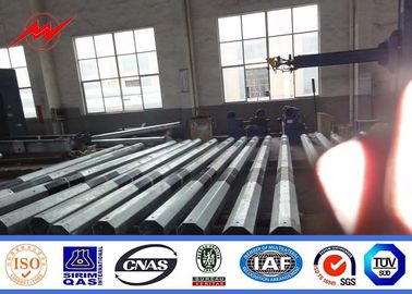 11.8m 2.5kn Load Electrical Power Pole 90% Welding Surface Treatment supplier