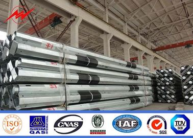 11.8m 2.5kn Load Electrical Power Pole 90% Welding Surface Treatment supplier