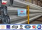 Polygonal Electrical Power Pole Steel Utility Poles 50 Years Life Time supplier
