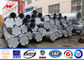 14m Outdoor 69kv Steel Transmission Poles Hot Dip Galvanization supplier
