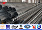 Africa 10m 500 Dan Electric Power Pole Steel Utility Poles Powder Coating supplier