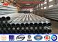 35ft Single Circuit Angle Type Steel Tubular Pole 2.75mm Thickness supplier